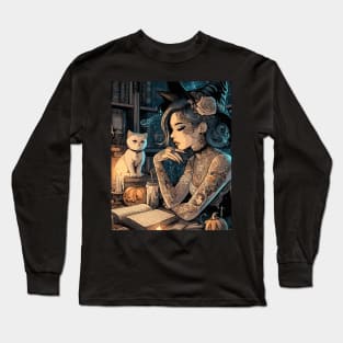 Witchy halloween Long Sleeve T-Shirt